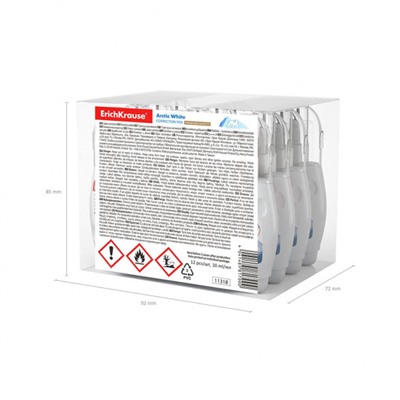 Корректор-ручка 10мл 11318 ARCTIC WHITE ErichKrause