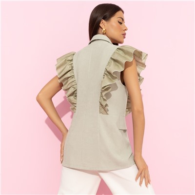 Жилет из вельвета, Это восторг (light green)