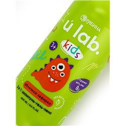 Детский шампунь-гель-пена 3в1 «Монстрики», 400 мл, аромат сладкая яблочная зефирка, ULAB