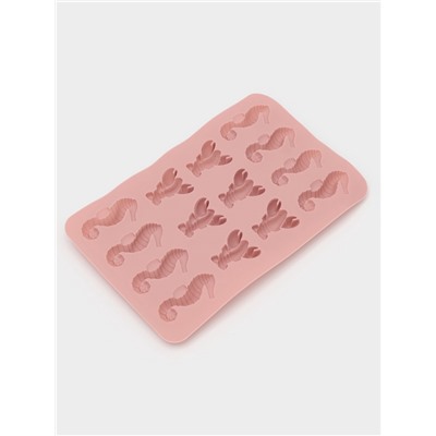 Форма для мармелада Доляна «Морской мир», силикон, 22×14×1 см, 14 ячеек, МИКС