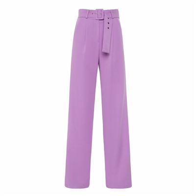 Брюки женские прямые MIST: Pants, размер 42, лиловый