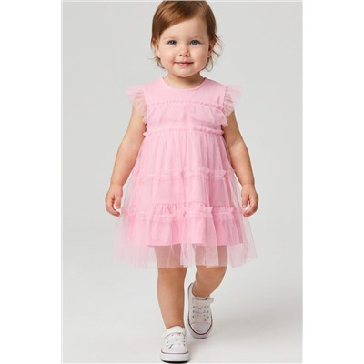 Платье детское трикотажное для девочек PLAYTODAY, 1240050