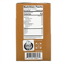 Health Garden, Organic Coconut Sugar, 50 Packets, 6.2 oz (175 g)