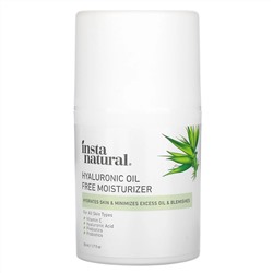 InstaNatural, гиалуроновый увлажняющий нежирный крем, 50 мл (1,7 жидк. унции)