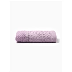 Полотенце махровое LoveLife «Ордос» 70×130 см, лавандовое, 100% хлопок, 430 г/м²