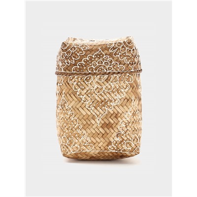 Корзинка плетёная «Марокко», 14×14×23 см