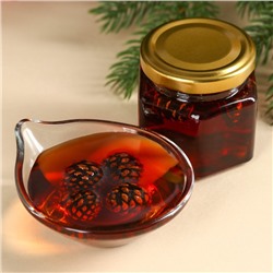 Подарочный набор новогодний «Тайны матушки зимы»: сбор трав 3 шт. × 20 г, варенье из сосновых шишек, 100 мл.