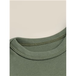 Набор боди SL HOME, рост 62-68 см, бежевый, оливковый