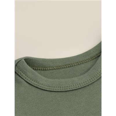 Набор боди SL HOME, рост 62-68 см, бежевый, оливковый