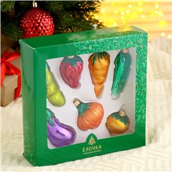 Ёлочные игрушки «Овощи» (набор 7 шт.)