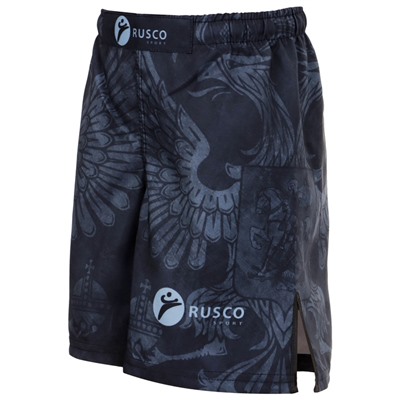 Шорты для MMA Rusco Sport BLACK HERB, детские, р. 2XL