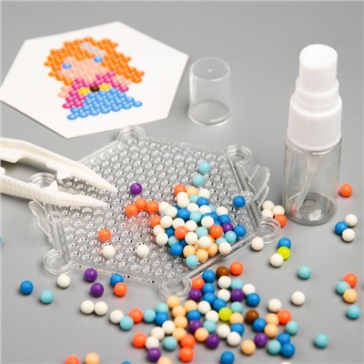 Аквамозаика «Холодное сердце: Эльза и Анна», 3 фигурки, 300 шариков