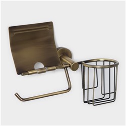Держатель для туалетной бумаги Stölz basic Bronze, подставка, 25.5×13.5×12 см, бронзовый