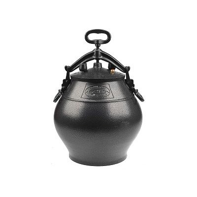 Казан-скороварка 30л АФГАНСКИЙ  с ручками черный, алюм, вес 6,7кг, Размеры: 330 x 500 x 330