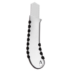 Нож канцелярский 18 мм, металлический, Zinc-alloy, TOP