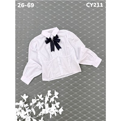 Блузка CY211 синий