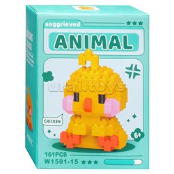 Конструктор "Цыпленок" (161 дет.) в коробке