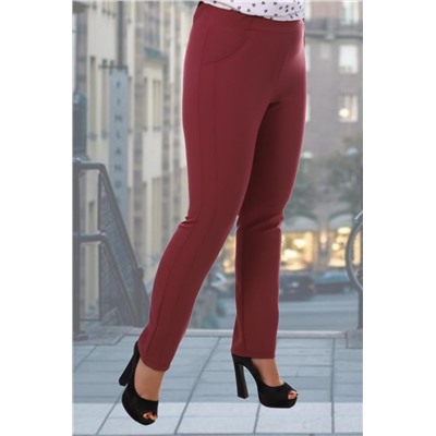 Брюки 6717 (Брусничный)