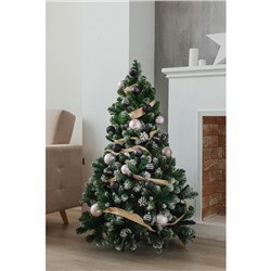 Шары ёлочные новогодние «Отдаём подарки и расходимся», пластик, d=6, 6 шт., чёрные