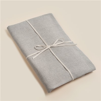 Фартук кухонный женский на завязках SL HOME Heavenly, 74×120 см, цвет небесный, 100% лён, 200 г/м²