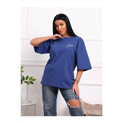 Футболка 813 с надписью на груди и на спине НАТАЛИ, 1133073