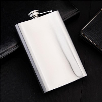 Фляжка ГИГАНТ «Big boss», 1920 мл, серебристая