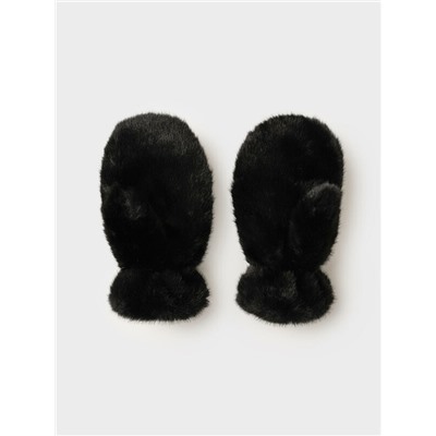 Варежки трикотажные для девочек