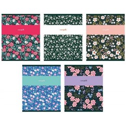 Тетрадь  96л клетка "Цветочный сад" ТК968716 Listoff