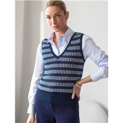 Топ из тонкого жаккарда