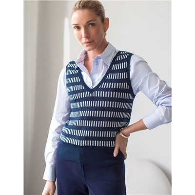 Топ из тонкого жаккарда