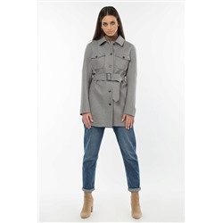 01-10466 Пальто женское демисезонное (пояс)