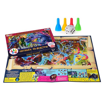 Настольная игра-ходилка. "Дом привидений"