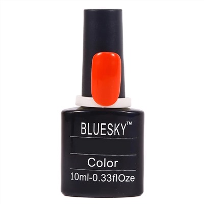 Bluesky Гель-лак для ногтей / Classic 207 SU, красно-оранжевый, 10 мл 7890
