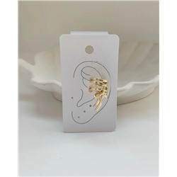 Серьги - кафф