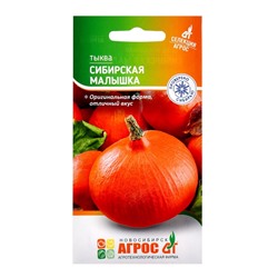 Семена Тыква, «Сибирская малышка», 3 шт., «Агрос»