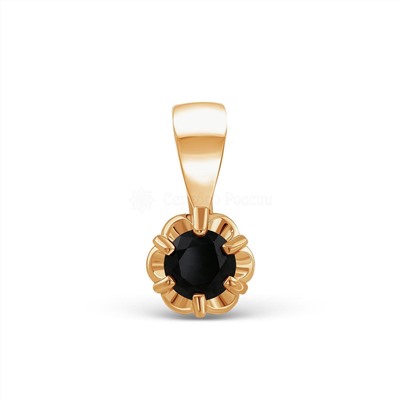 Серьги из золочёного серебра с нат.опалом 925 пробы С-3760зс11716