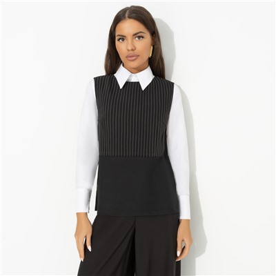 Блуза без рукавов, Кейт Мосс отдыхает (black)