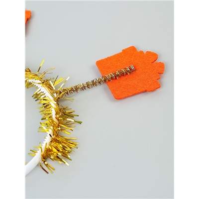 Карнавальный ободок новогодний «Подарок»