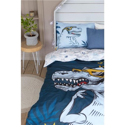 Постельное бельё 1.5-спальное «Этель» T-Rex king, бязь