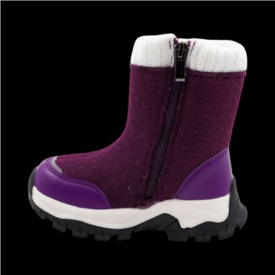 Валенки ХV1117-2-2A темно фиолетовые