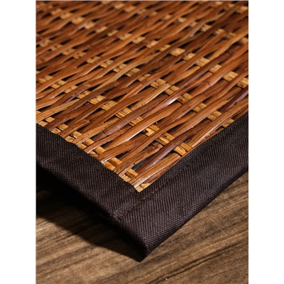 Коврик плетёный из ротанга, 100×50×0.7 см