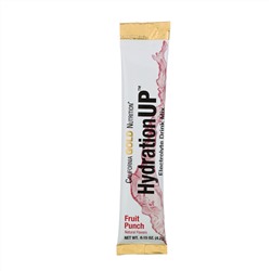 California Gold Nutrition, HydrationUP, смесь для приготовления электролитического напитка, фруктовый пунш, 20 пакетиков, 4,2 г (0,15 унции) в каждом
