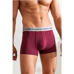 Трусы, набор - 3 штуки муж BeGood UMJ1203B Underwear темно-синий принт/бургунди/темно-синий