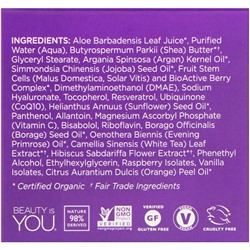 Andalou Naturals, Andalou Naturals, лифтинговый укрепляющий крем с гиалуроновой кислотой и ДМАЭ, 1,7 жидкой унции (50 мл)