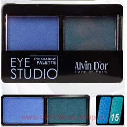 Alvin D`or Тени для век двойные Eye Studio тон 15 AES14