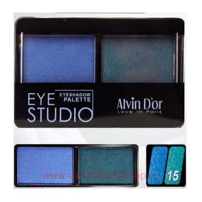 Alvin D`or Тени для век двойные Eye Studio тон 15 AES14