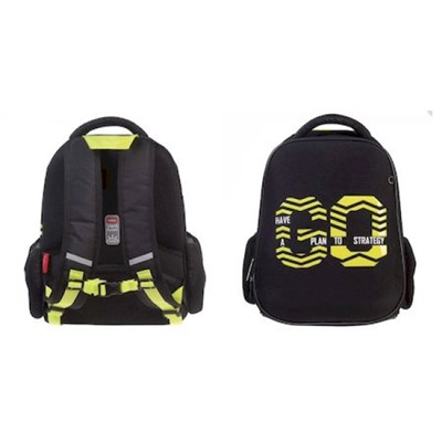 Рюкзак школьный "ЭРГОНОМИК ЛАЙТ. ВПЕРЕД!" 38х29х16 см (077866) 85032 Хатбер