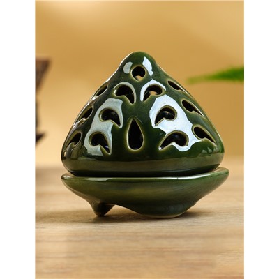 Подсвечник «Конус», 8.5×8.5×8.5 см, керамика, МИКС