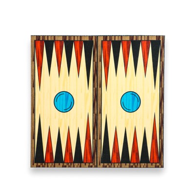 Коврик - сидушка для бани и сауны «Нарды», 56.5×53 см, полиэфир