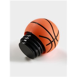 Термос «Баскетбольный мяч», 500 мл, сохраняет тепло 8 ч, нержавеющая сталь, чёрный